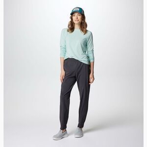 COLUMBIA Women's PFG Uncharted Long Sleeve Shirt M Medium Icy Morning NWT Top